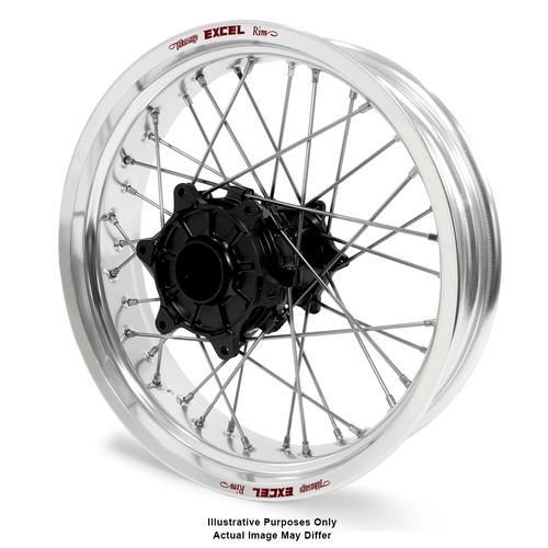 KTM 1190 2013-2016 Adventure Rear Wheel Silver Excel Rims Black Talon Hubs 17x4.25