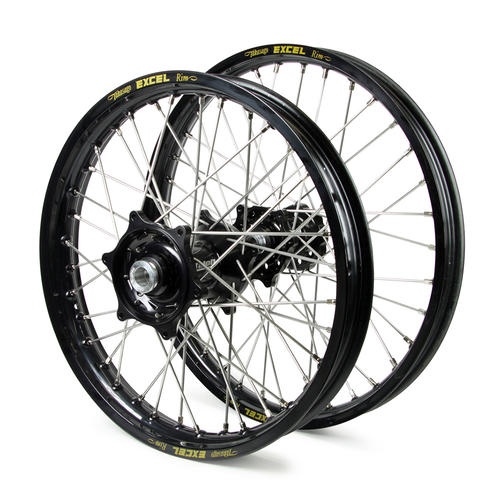 KTM 300 XC 2015 - 2022 Wheel Set Black Excel Snr MX Rims Black Talon Hubs 21/19x2.15