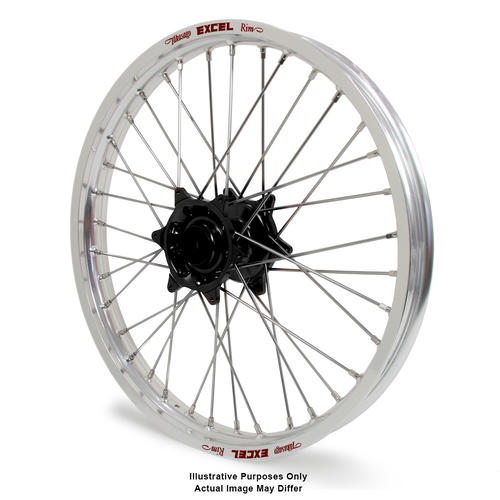 KTM 1090 2013-2016 Adventure Front Wheel Silver Excel Rims Black Talon Hubs 17x3.5