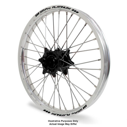 KTM 1090 2013-2016 Adventure Front Wheel Silver Platinum Rims Black Talon Hubs 21x1.85