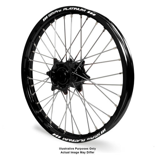 KTM 1190 2013-2016 Adventure Front Wheel Black Platinum Rims Black Talon Hubs 17x3.5