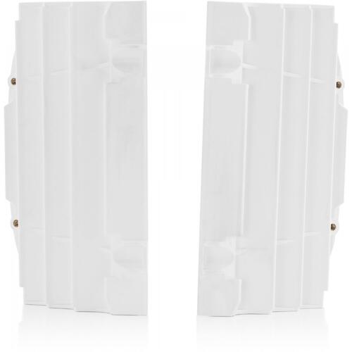 KTM 350 EXC-F 2020-2022 UFO Radiator Fins Pair Louvres Grilles White
