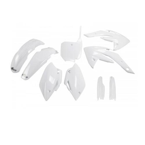 Honda CRF150R 2007-2025 UFO Complete Plastics Kit White