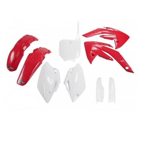 Honda CRF150R 2007-2025 UFO Complete Plastics Kit OEM Red/White (2007-2022colour)