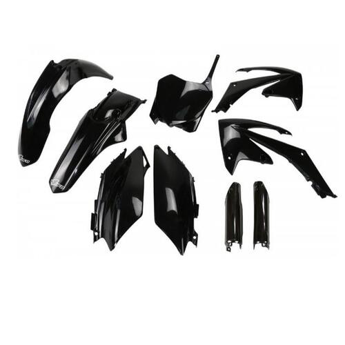 Honda CRF450R 2011-2012 UFO Complete Plastics Kit Black