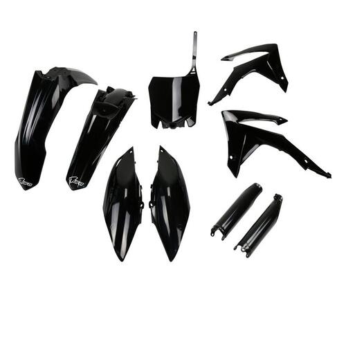 Honda CRF450R 2013-2016 UFO Complete Plastics Kit Black