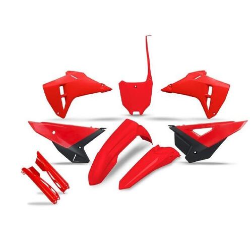 Honda CRF450R 2025-2025 UFO Complete Plastics Kit OEM Red/Black