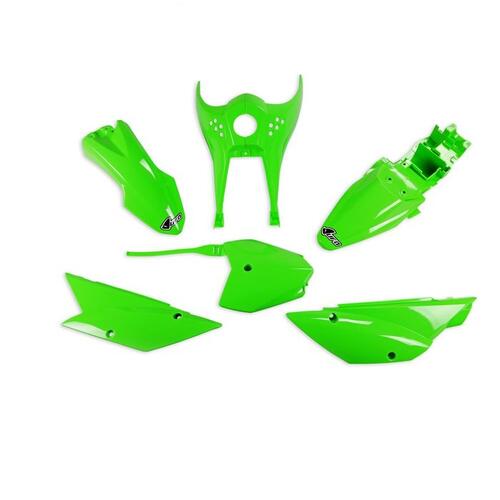 Kawasaki KLX110 2010-2025 UFO Complete Plastics Kit Green
