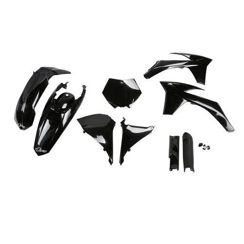 KTM 450 SX-F 2011-2012 UFO Complete Plastics Kit Black