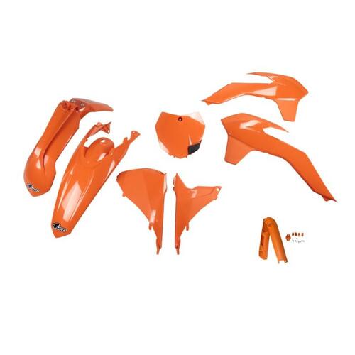 KTM 250 SX 2013-2014 UFO Complete Plastics Kit Orange
