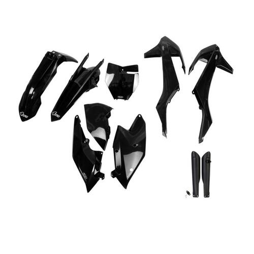 KTM 250 SX-F 2016-2018 UFO Complete Plastics Kit Black