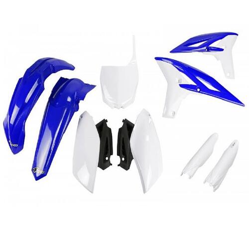 Yamaha YZ250F 2011-2013 UFO Complete Plastics Kit OEM Blue/White
