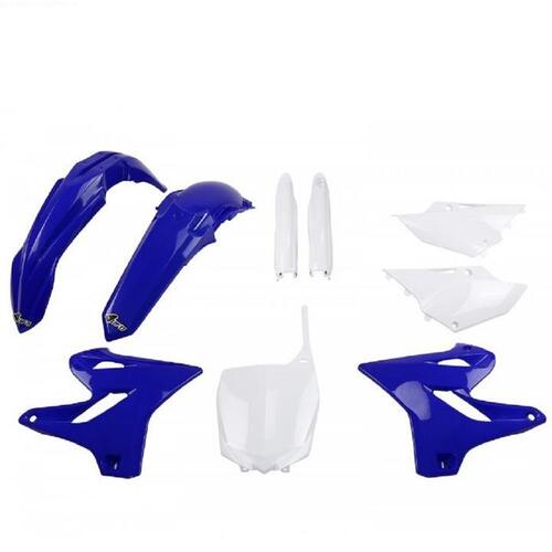 Yamaha YZ250 2015-2021 UFO Complete Plastics Kit OEM Blue/White