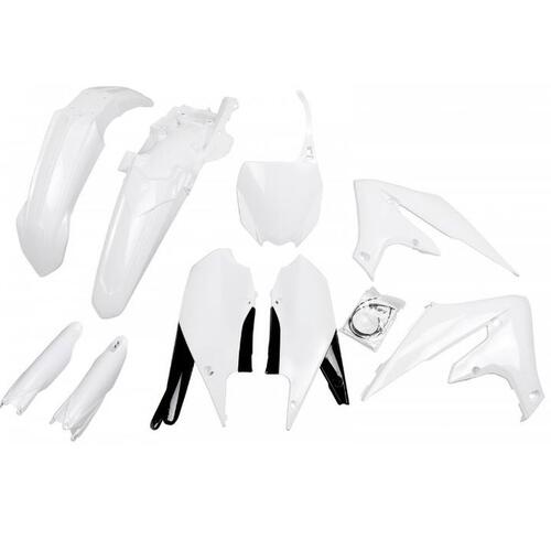 Yamaha YZ250F 2019-2023 UFO Complete Plastics Kit White