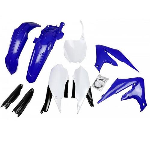 Yamaha YZ250F 2019-2023 UFO Complete Plastics Kit OEM Blue/White