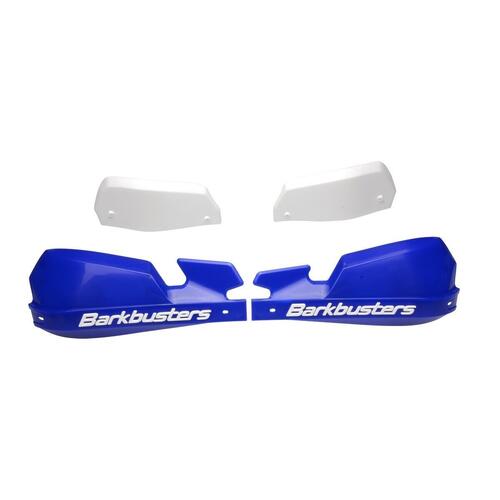 Barkbusters VPS Handguards Plastic Covers Only Blue/White