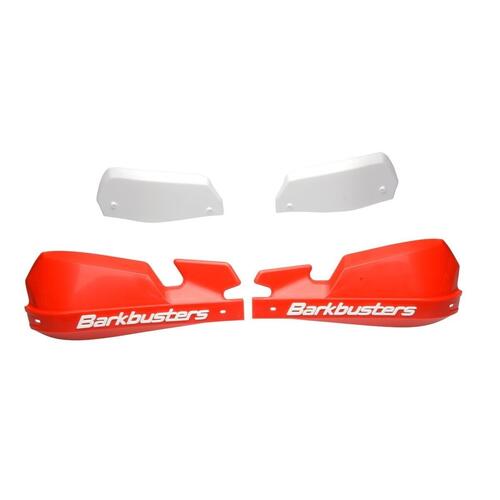 Barkbusters VPS Handguards Plastic Covers Only Red/White