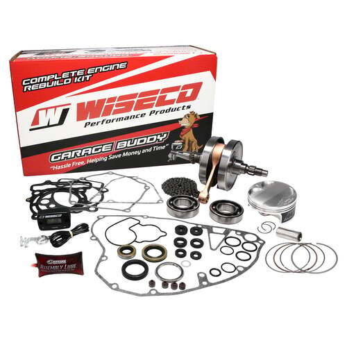 Yamaha WR250F 2009 12.5:1 CR Wiseco Complete Engine Rebuild Kit Garage Buddy