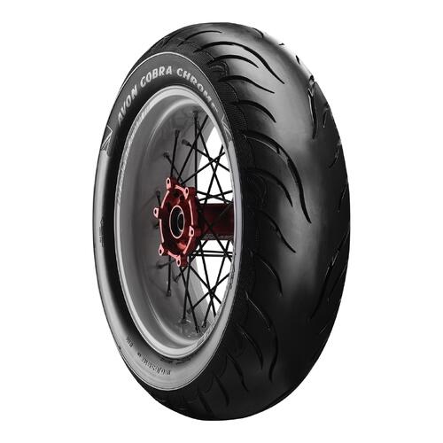 Avon Motorcycle Tyre Cobra Chrome 250/40R18 Rear Tyre 81V Rating AV92