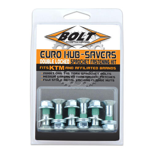 KTM 250 EXC-F 2006-2020 Bolt Hub-Savers Sprocket Bolts/Nuts