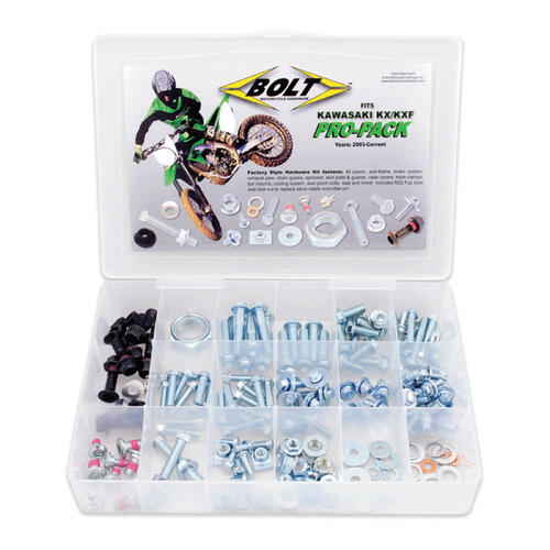 Kawasaki KX250F 2004-2020 Bolt Pro Kit Pack