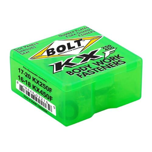 Kawasaki KX250F 2017-2020 Bolt Body Work Plastics Fastener Kit