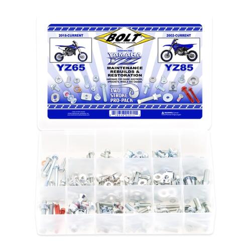Yamaha YZ85LW Big Wheel 2002-2026 Bolt 2-Stroke Pro Kit Pack Minis