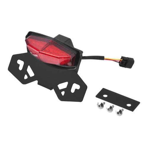 Honda CRF300L 2021-2025 DRC Edge Tail Light Holder Kit Lens Red
