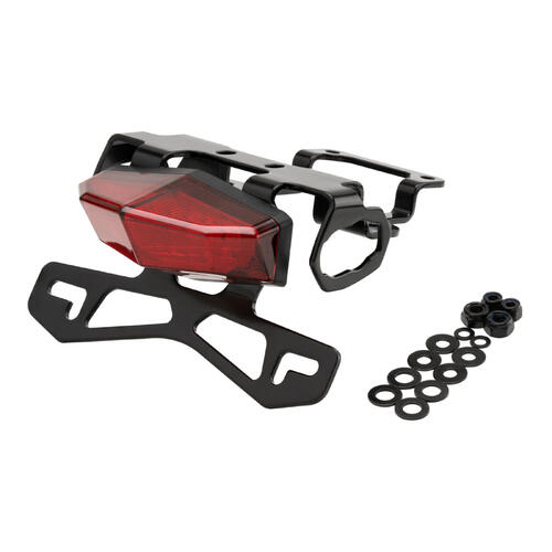 Kawasaki KLX230SM 2023-2023 DRC Edge Tail Light Holder Kit Red