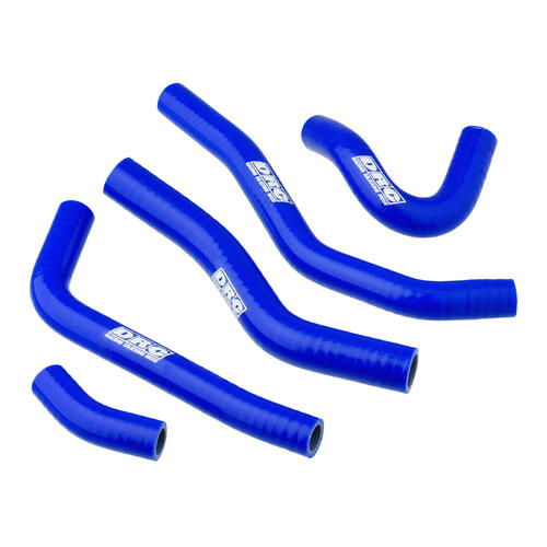 Kawasaki KX250X 2025-2026 DRC Radiator Hose Kit Blue