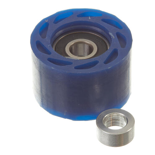 Kawasaki KX450X 2021-2022 DRC Chain Roller 36.4mm Medium Blue