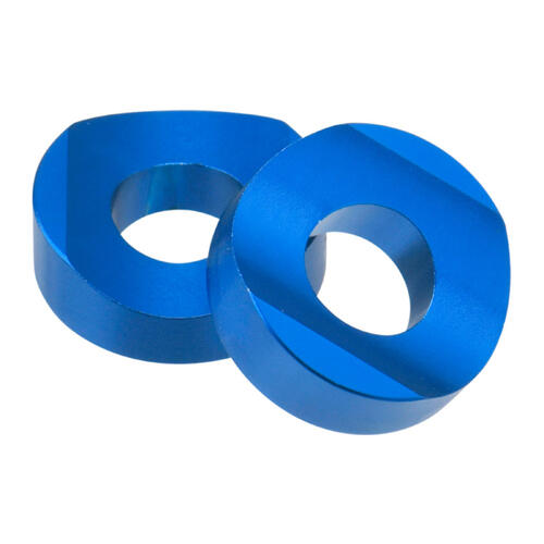 Honda CR85R 2003-2007 DRC Rim Lock Spacers 2 Pack Blue
