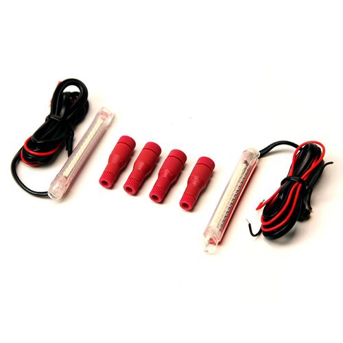 Denali Led Strip Motorcycle Lights Amber Flush Mounting