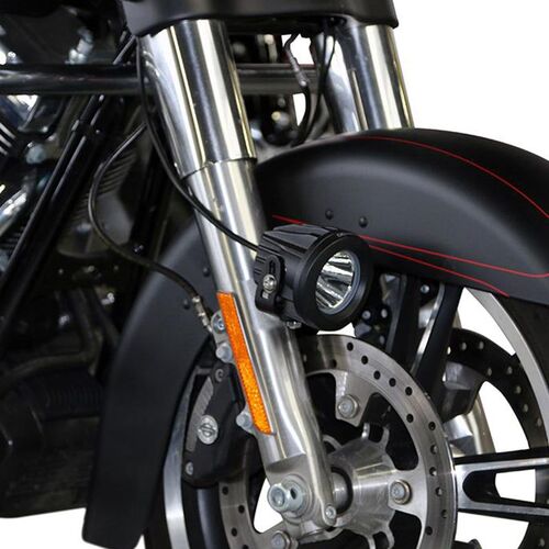 Harley Davidson FLSTFB Softail Fat Boy LO 2010-2016 Denali Motorcycle Fender Light Mount Kit