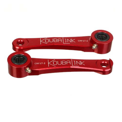 Honda CRF450R 2017-2022 Koubalink 32-38mm Motorcycle Lowering Link Red