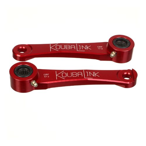 Honda CRF450R 2017-2022 Koubalink 57-64mm Motorcycle Lowering Link Red