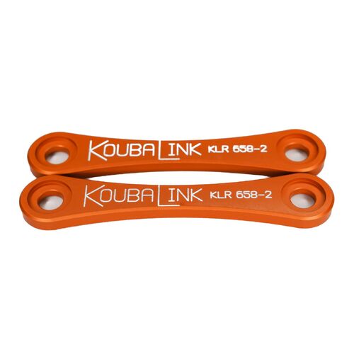 Kawasaki KLR650 2008-2018 Koubalink 51mm Motorcycle Lowering Link Orange