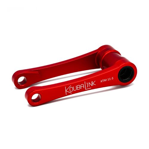 KTM 125 SX 2016-2022 Koubalink 25mm Motorcycle Lowering Link Red