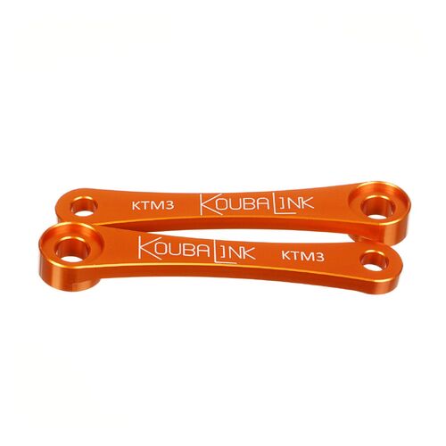 KTM 400 EGSE 1997 Koubalink 44mm Motorcycle Lowering Link Orange