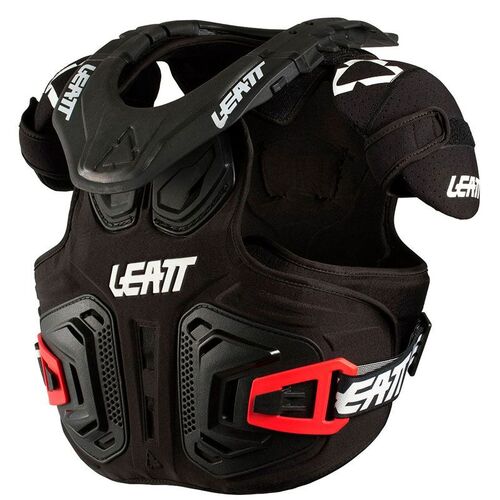 Leatt Fusion 2.0 Youth MX Motocross Chest Protector Black