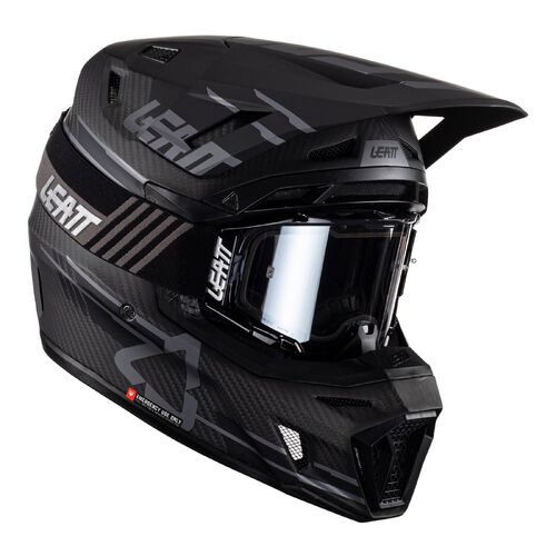 Leatt GPX 9.5 Carbon MX Motocross Helmet & Goggle Kit L