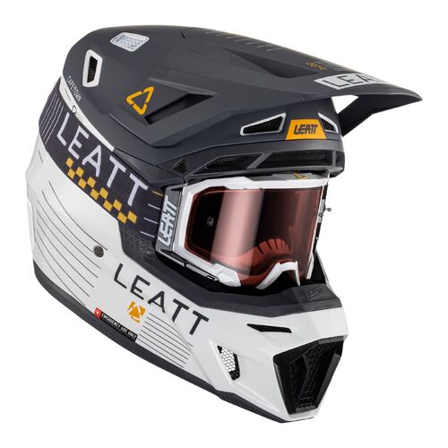 Leatt GPX 8.5 MX Motocross Helmet & Goggle Kit Metallic