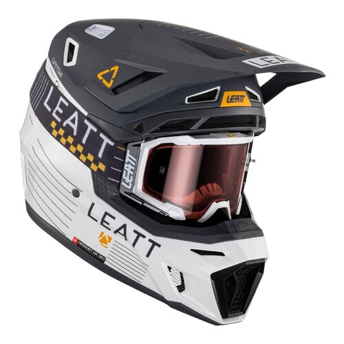 Leatt GPX 8.5 MX Motocross Helmet & Goggle Kit Metallic M