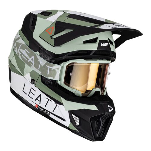 Leatt GPX 7.5 MX Motocross Helmet & Goggle Kit Cactus