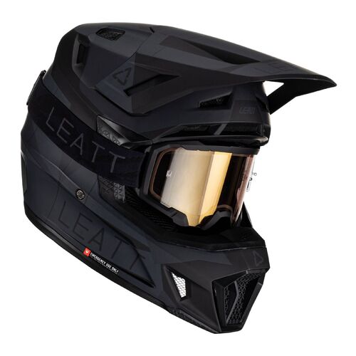 Leatt GPX 7.5 MX Motocross Helmet & Goggle Kit Stealth XXL 2XL 2XLarge
