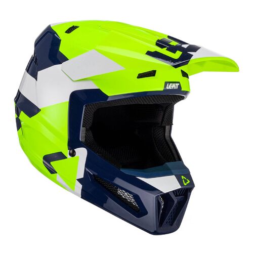 Leatt GPX 3.5 MX Motocross Helmet Lime XXL