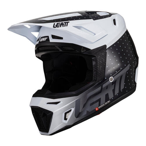 Leatt Helmet Kit Moto 8.5 V24 Black/White 2XL