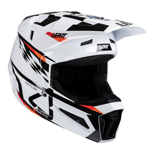 Leatt 2025 3.5 Junior Helmet Kit White M/51-52cm