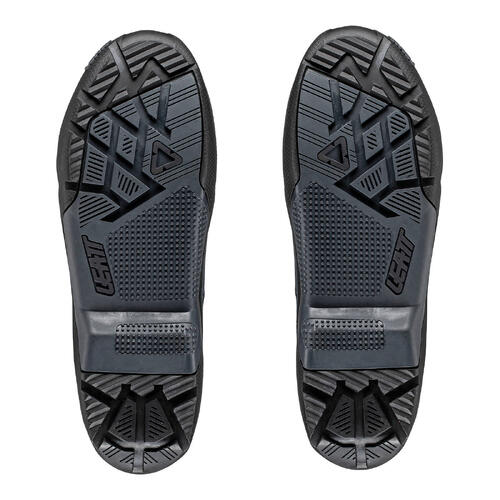 Leatt 4.5/5.5 Enduro Boot Outer Sole Black/Grey Pair US7