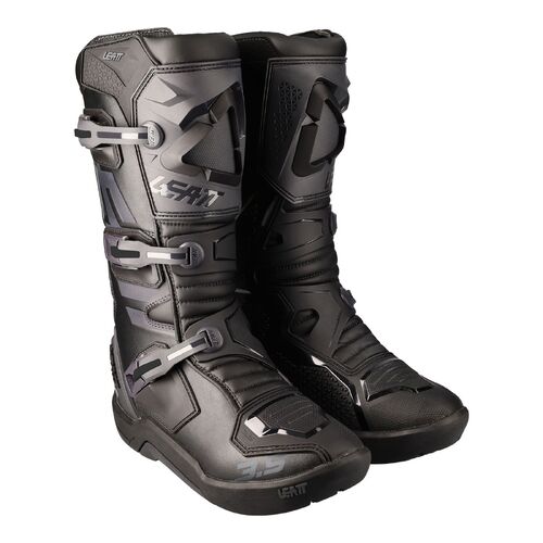 Leatt 3.5 MX Motocross Boots 12 Black